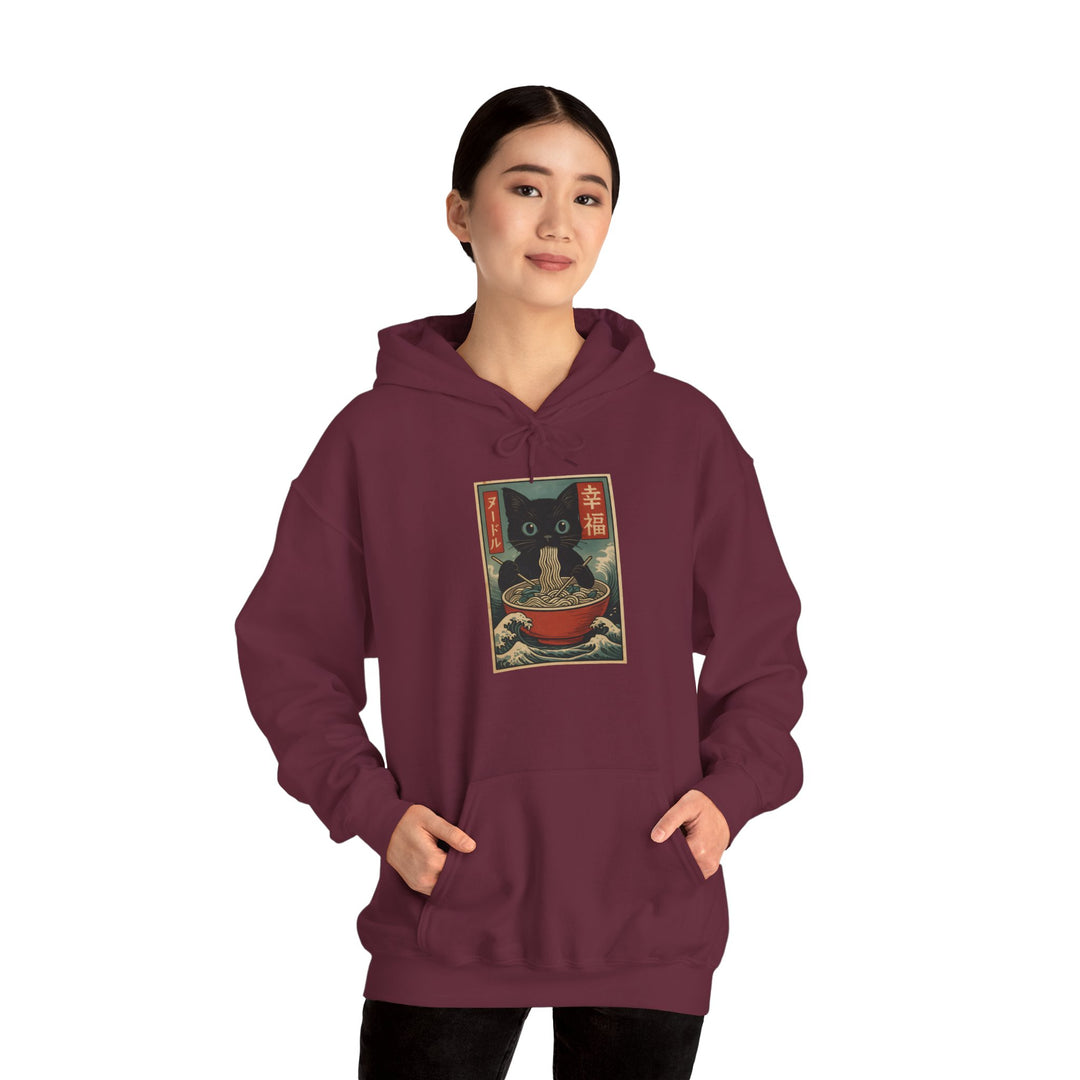 Cozy Cat-Inspired Hoodie: Perfect for Cat Lovers, Gift for Pet Owners, Winter Wear, Lounge Apparel, Unique Sweatshirt