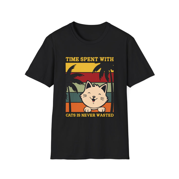 Funny Cat Time Wasted T-Shirt