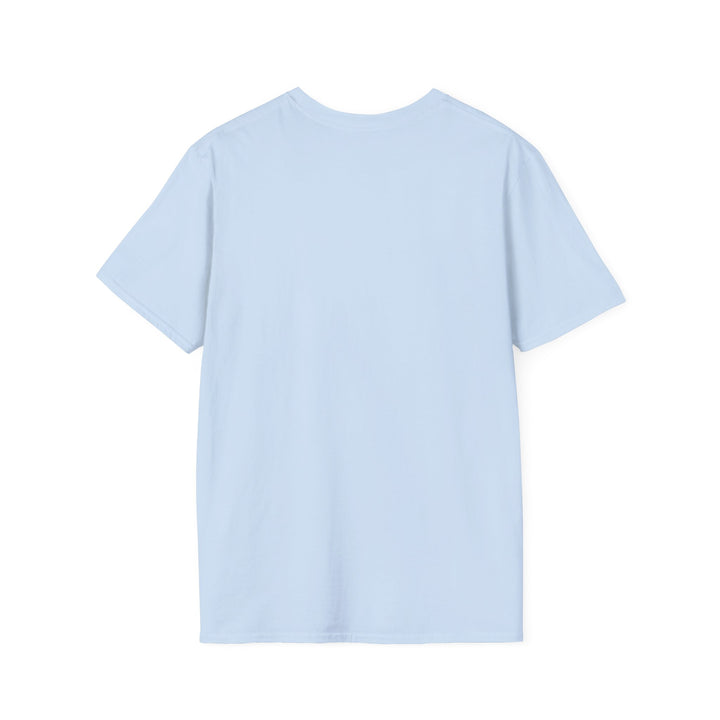Glitchy Retro Cat-Inspired Unisex Softstyle T-Shirt