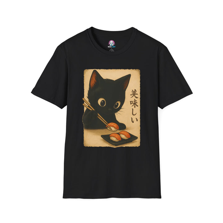 Cute Cat Sushi Lover T-Shirt