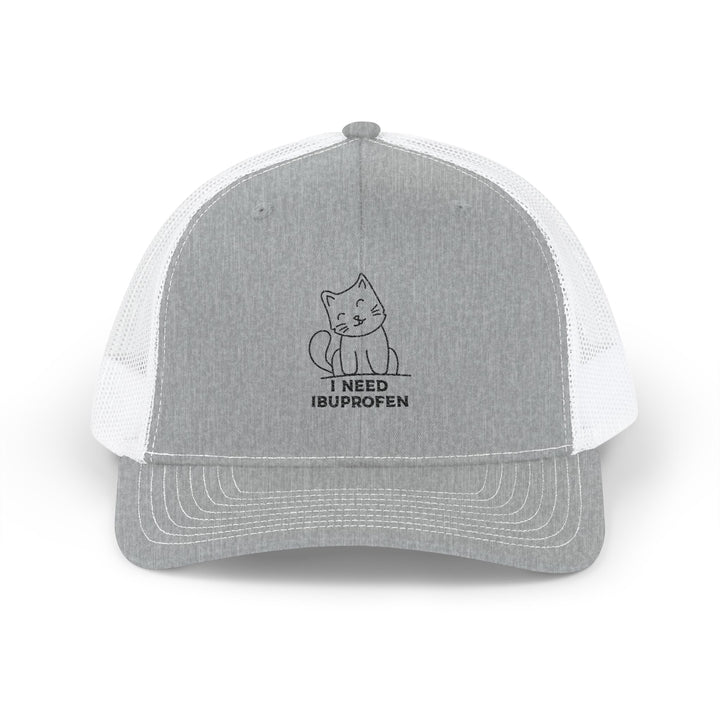 Funny Cat Snapback Trucker Cap - I Need Ibuprofen Embroidery, Gift for Cat Lovers, Casual Hat, Perfect for Festivals, Birthdays, or [...]
