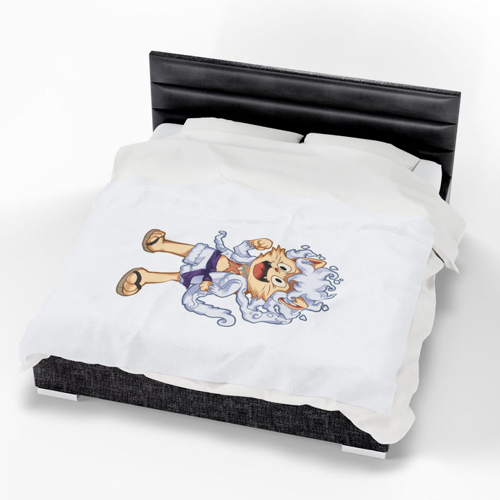 Luffy Cat Plush Blanket