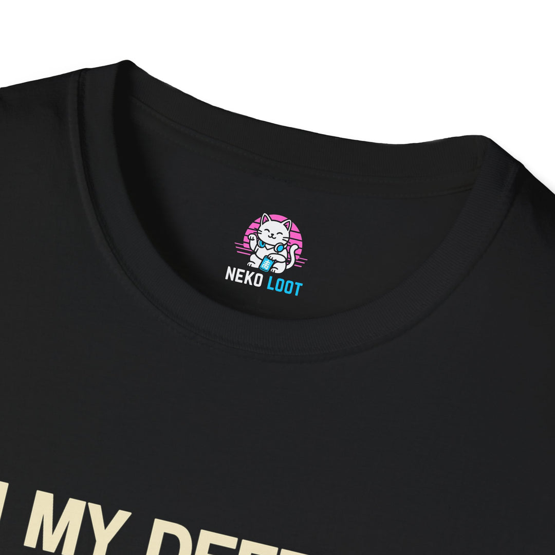 Left Unsupervised Minimal Slogan T-Shirt