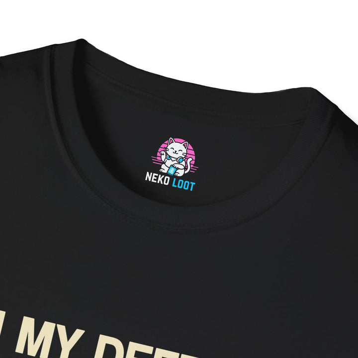 Left Unsupervised Minimal Slogan T-Shirt