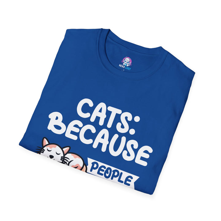 Cats Better Than People Funny T-Shirt