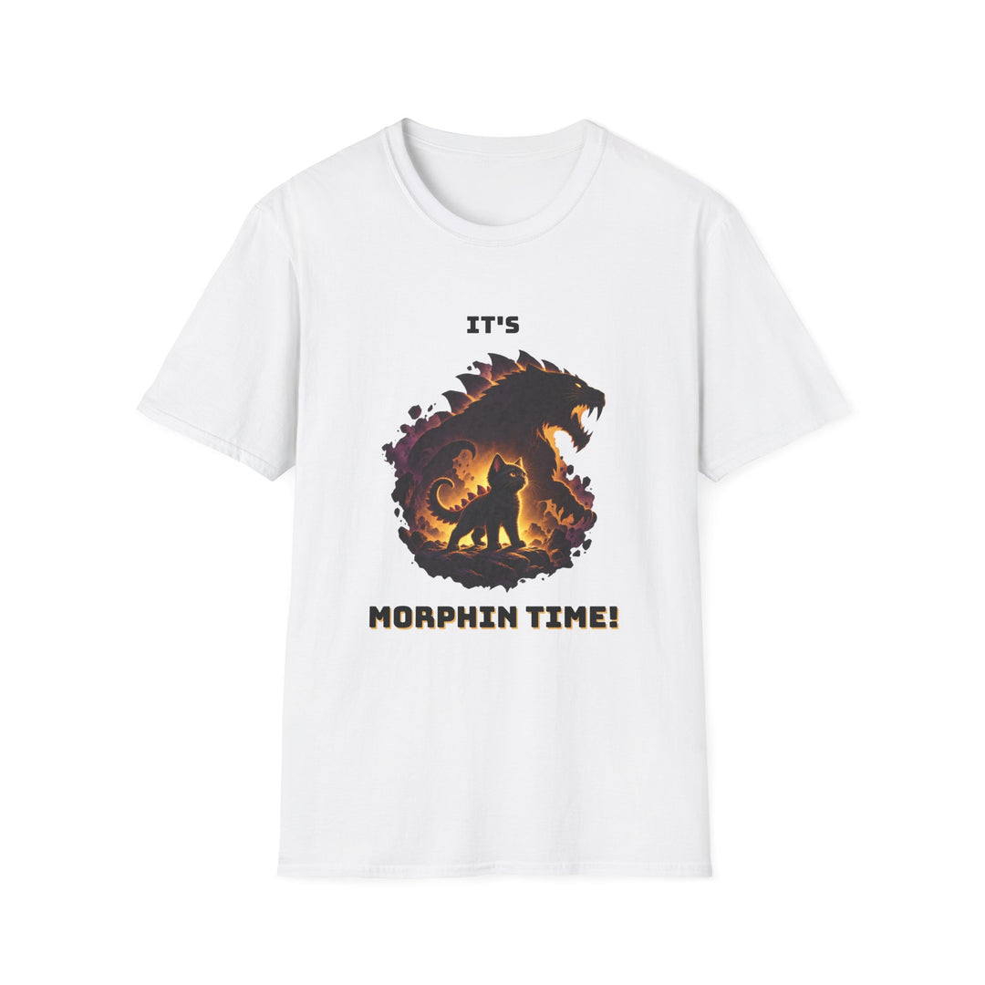 Tiny Dino Big Shadow Cat T-Shirt