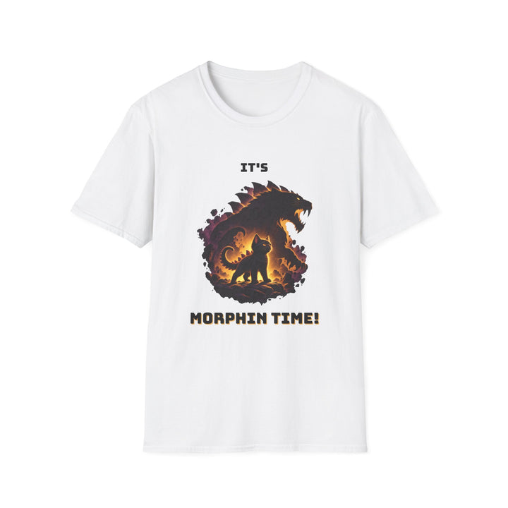 Tiny Dino Big Shadow Cat T-Shirt