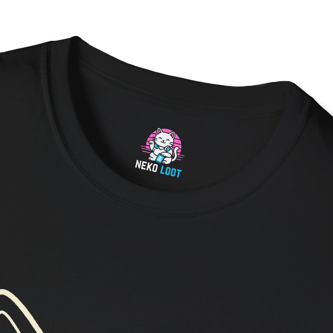 Minimal Cat Face T-Shirt