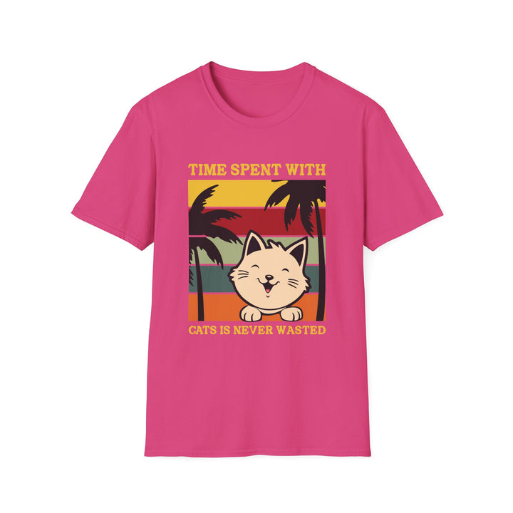 Funny Cat Time Wasted T-Shirt