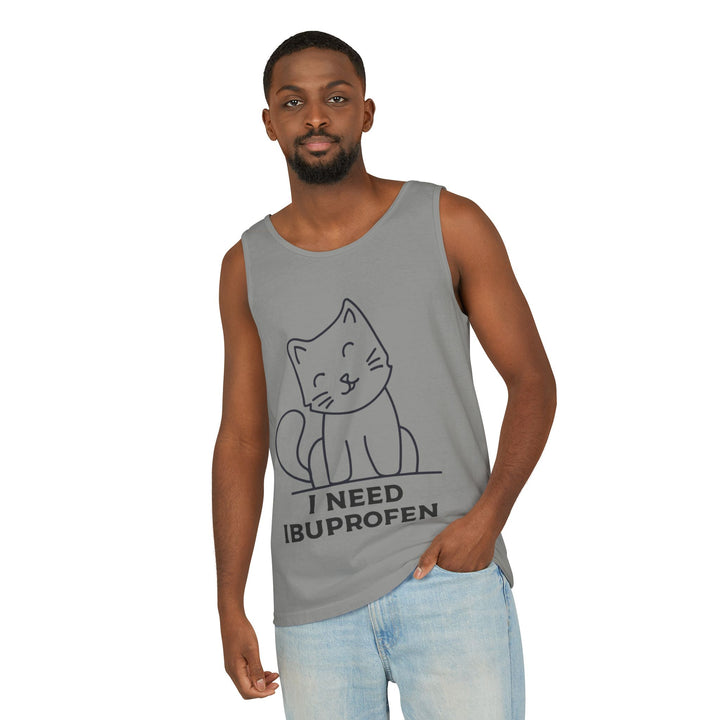 Funny Cat Tank Top, Summer Tee, Gifts for Cat Lovers, Cute Animal Apparel, Relaxing Casual Wear, Women's Funny Shirt