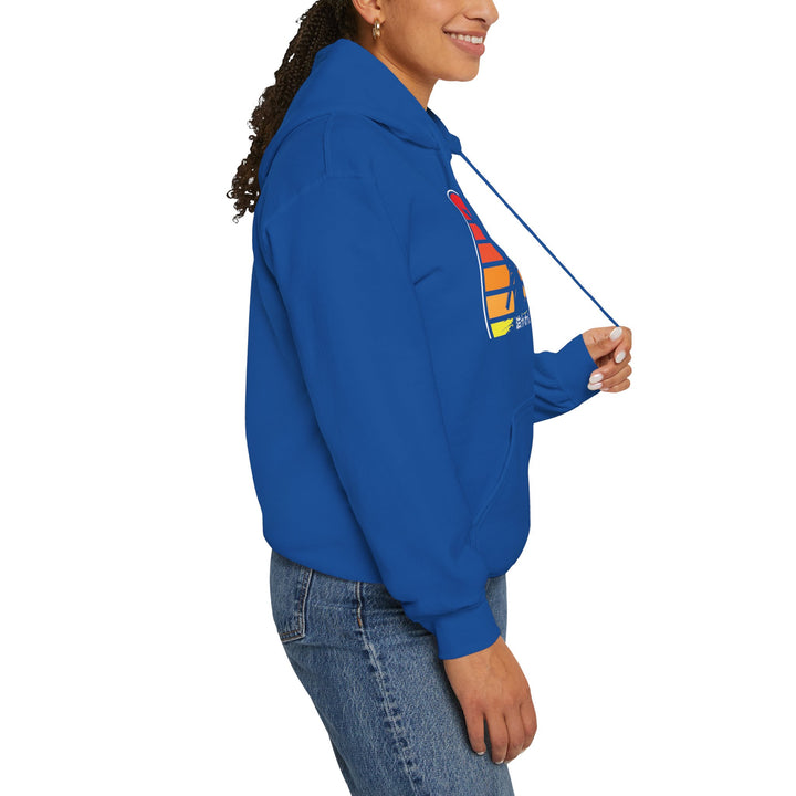 Samurai Cat Sunset Hoodie