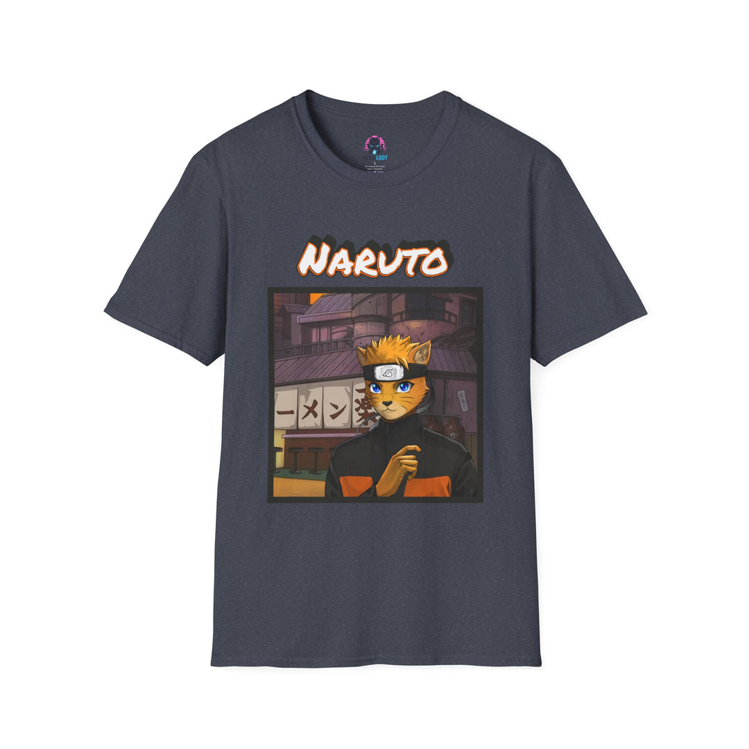 Naruto Cat Inspired T-Shirt