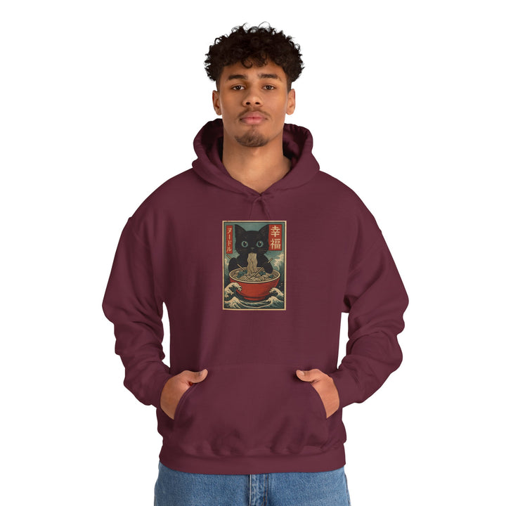Cozy Cat-Inspired Hoodie: Perfect for Cat Lovers, Gift for Pet Owners, Winter Wear, Lounge Apparel, Unique Sweatshirt