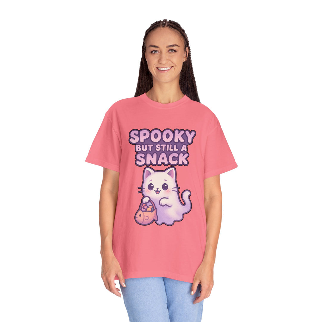 Spooky Snack Clever Cat T-Shirt