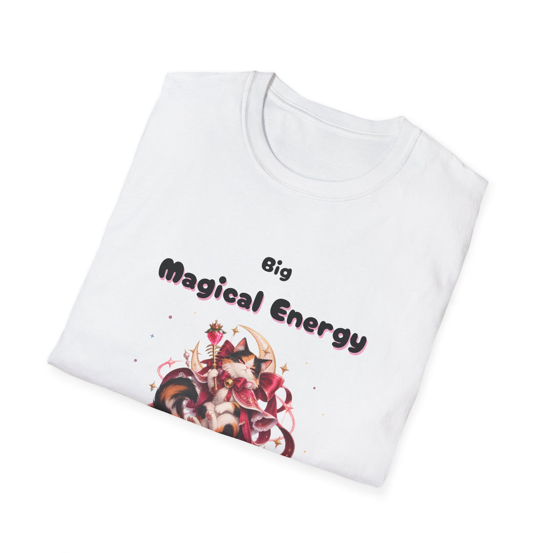 Strawberry Sailor Mage Cat T-Shirt