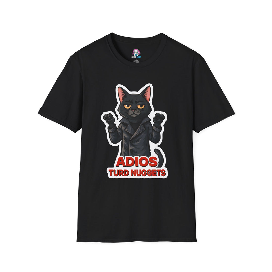 Turd Nuggets Cat T-Shirt