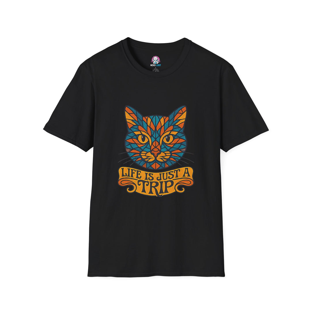 Mandala Cat T-shirt