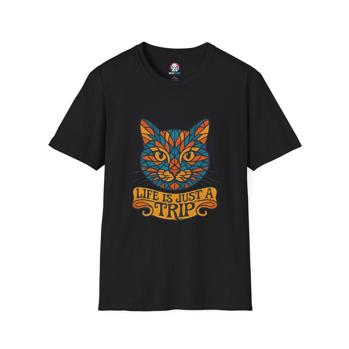 Mandala Cat T-shirt