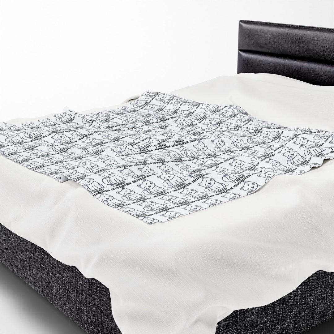 Cozy Velveteen Plush Blanket for Comfort and Warmth