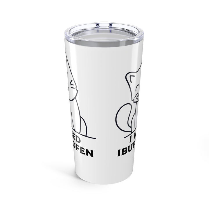 Funny Cat Tumbler 20oz, Cute Cat Lover Gift, Humor Mug, Coffee Travel Cup, Birthday Present, Pet Owner Drinkware