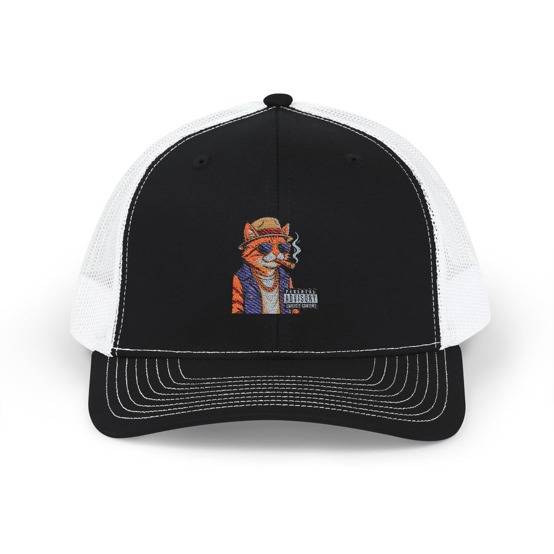 Paw-some Embroidered Snapback Trucker Cap, Dog Lover Hat, Pet Owner Gift, Animal Lover Cap, Casual Style, Unique Headwear
