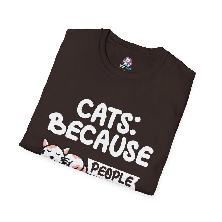Cats Better Than People Funny T-Shirt