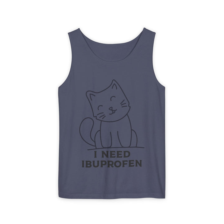 Funny Cat Tank Top, Summer Tee, Gifts for Cat Lovers, Cute Animal Apparel, Relaxing Casual Wear, Women's Funny Shirt