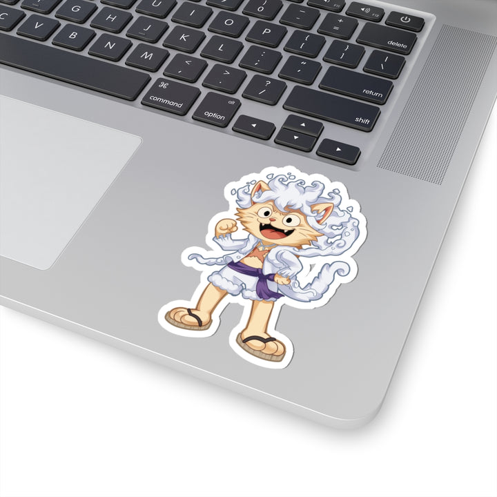 Whimsical Cat Character Kiss-Cut Stickers, Cute Cat Stickers for Laptops, Fun Decals for Kids, Cat Lover Gifts, Adorable Stickers for [...]