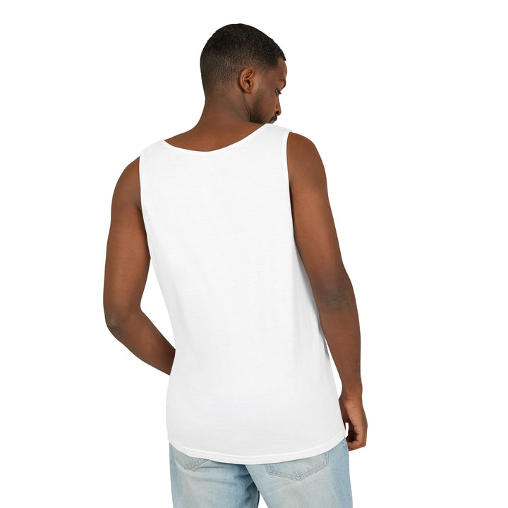 Anime Cat Warrior Tank Top, Unisex Graphic Tee, Cute Anime Apparel, Summer Fashion, Gift for Anime Fans