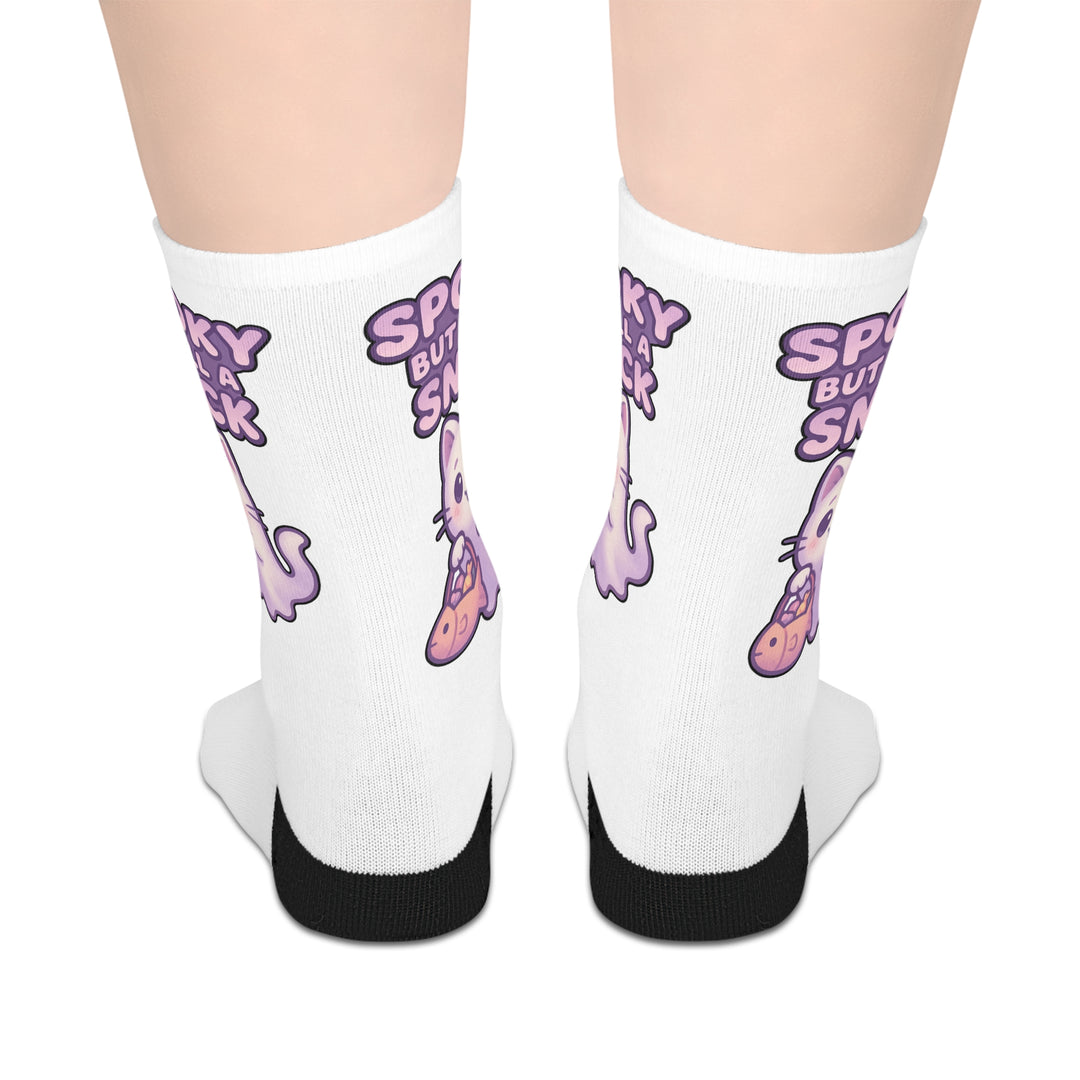 Spooky Cat Snack Socks