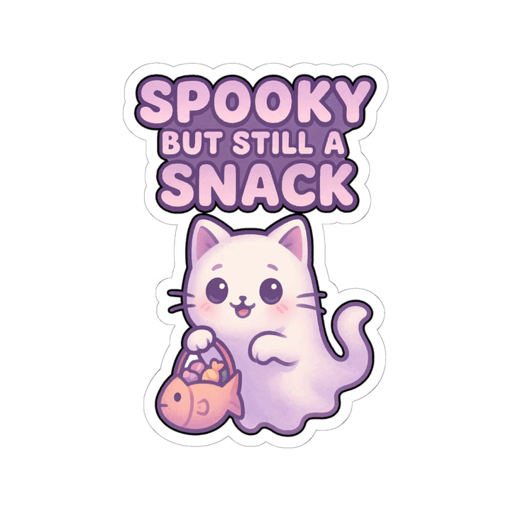 Cute Spooky Cat Stickers, Halloween Decor, Laptop Decals, Fun Gift for Cat Lovers, Whimsical Accessories