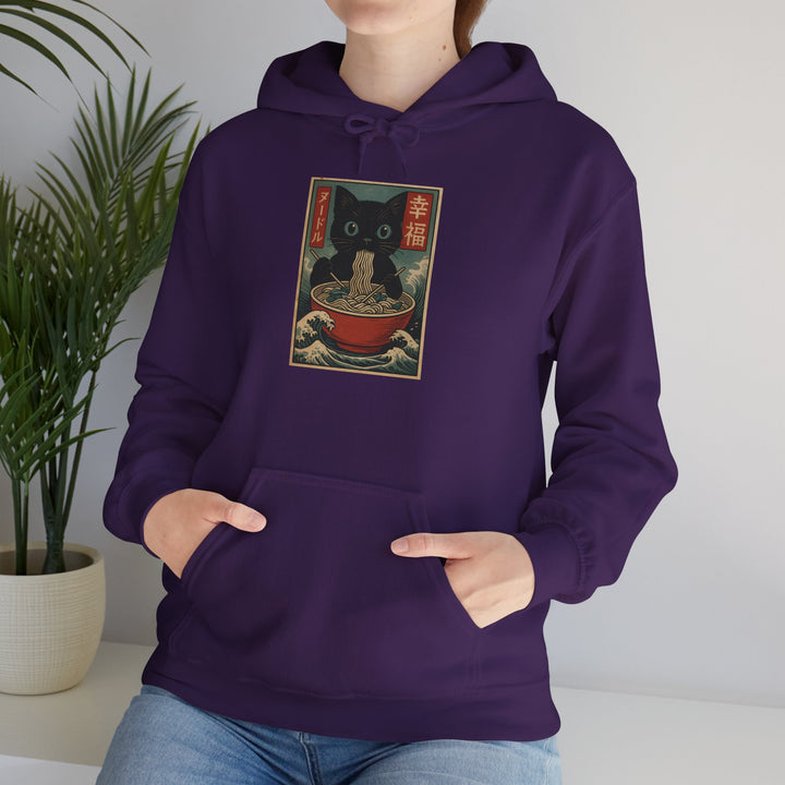 Cozy Cat-Inspired Hoodie: Perfect for Cat Lovers, Gift for Pet Owners, Winter Wear, Lounge Apparel, Unique Sweatshirt
