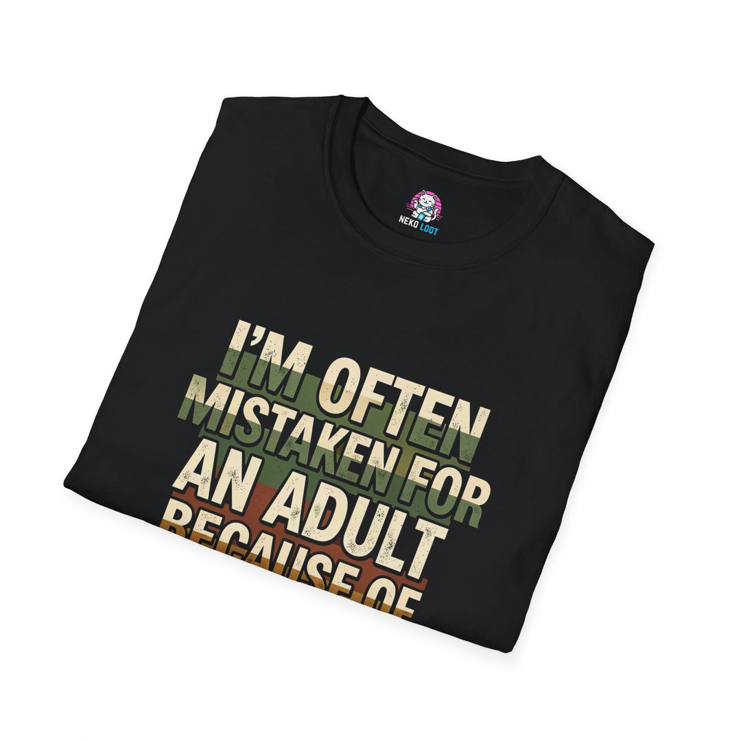 Mistaken for an Adult Because of My Age T-Shirt