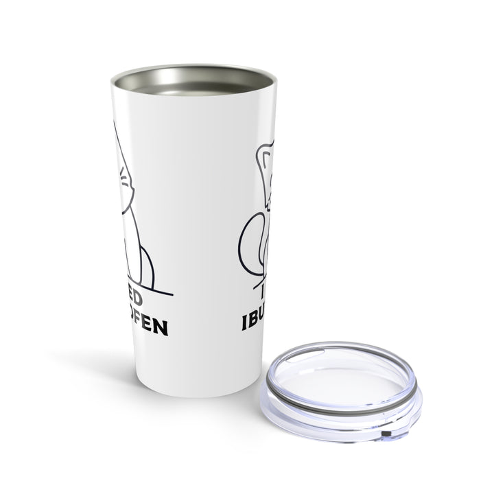 Funny Cat Tumbler 20oz, Cute Cat Lover Gift, Humor Mug, Coffee Travel Cup, Birthday Present, Pet Owner Drinkware