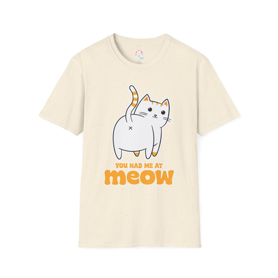 You Had Me at Meow Funny Cat T-Shirt