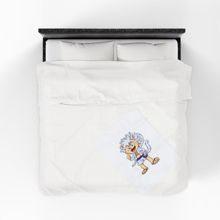 Luffy Cat Plush Blanket