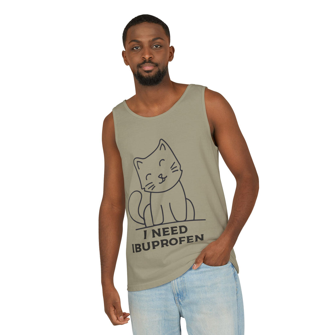 Funny Cat Tank Top, Summer Tee, Gifts for Cat Lovers, Cute Animal Apparel, Relaxing Casual Wear, Women's Funny Shirt
