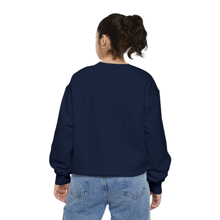 Cute Cat Character Sweatshirt Featuring a Whimsical Feline in a Cheerful Anime Inspired Pose for Fans of Unique Graphics Animal Lover Apparel Fun Fashion Casual Wear