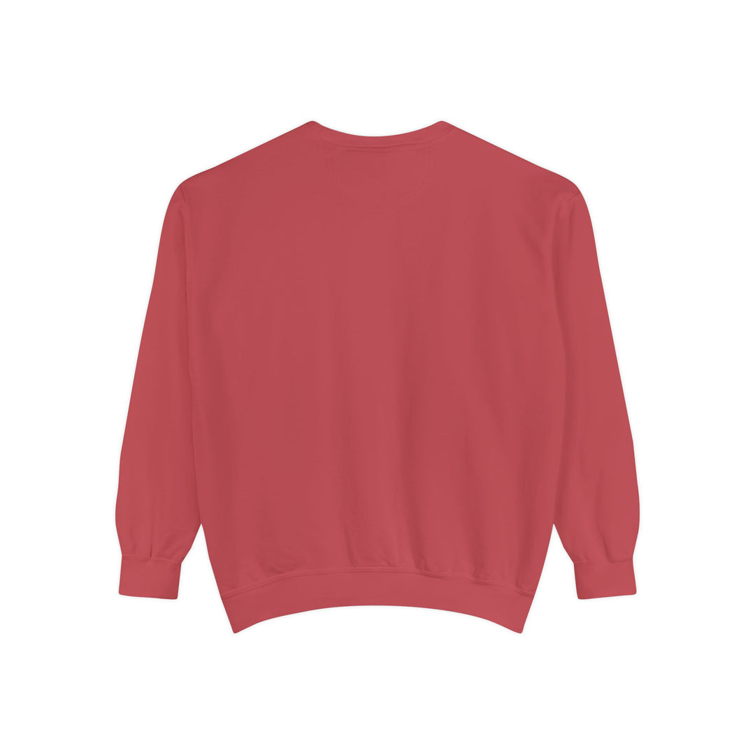 Cute Cat Character Sweatshirt Featuring a Whimsical Feline in a Cheerful Anime Inspired Pose for Fans of Unique Graphics Animal Lover Apparel Fun Fashion Casual Wear