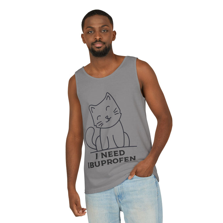 Funny Cat Tank Top, Summer Tee, Gifts for Cat Lovers, Cute Animal Apparel, Relaxing Casual Wear, Women's Funny Shirt
