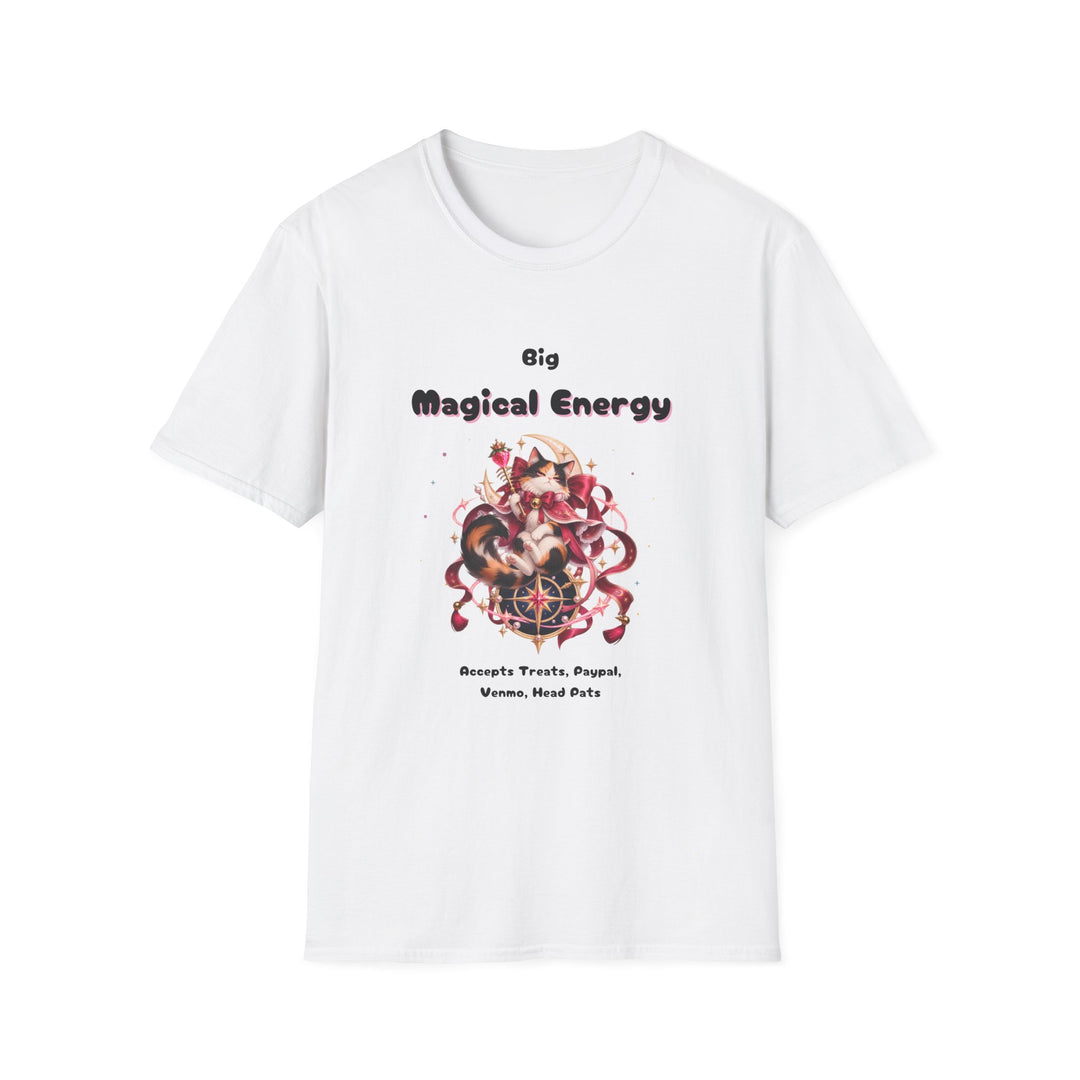 Strawberry Sailor Mage Cat T-Shirt