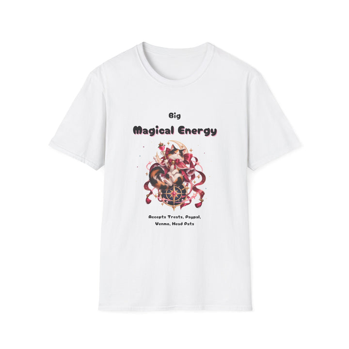 Strawberry Sailor Mage Cat T-Shirt