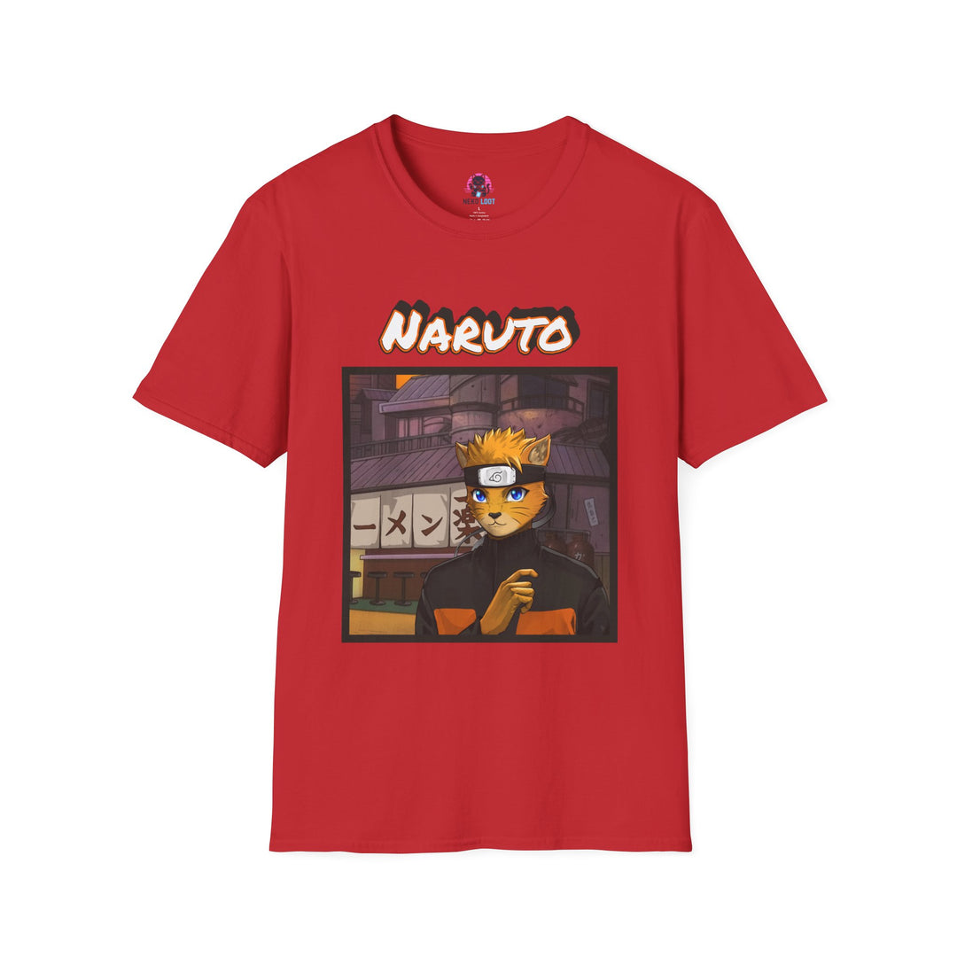 Naruto Cat Inspired T-Shirt