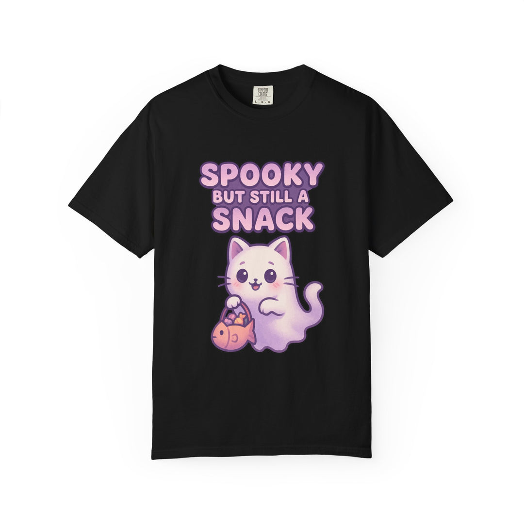 Spooky Snack Clever Cat T-Shirt