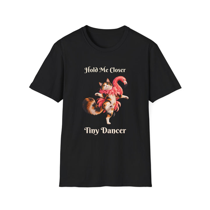 Flamingo Balance Class Cat T-Shirt