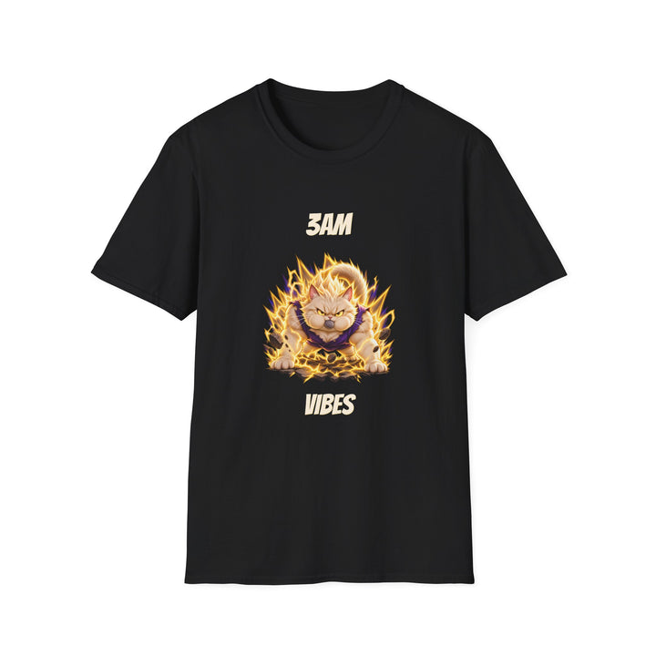 Power-Up Hairball Cat T-Shirt