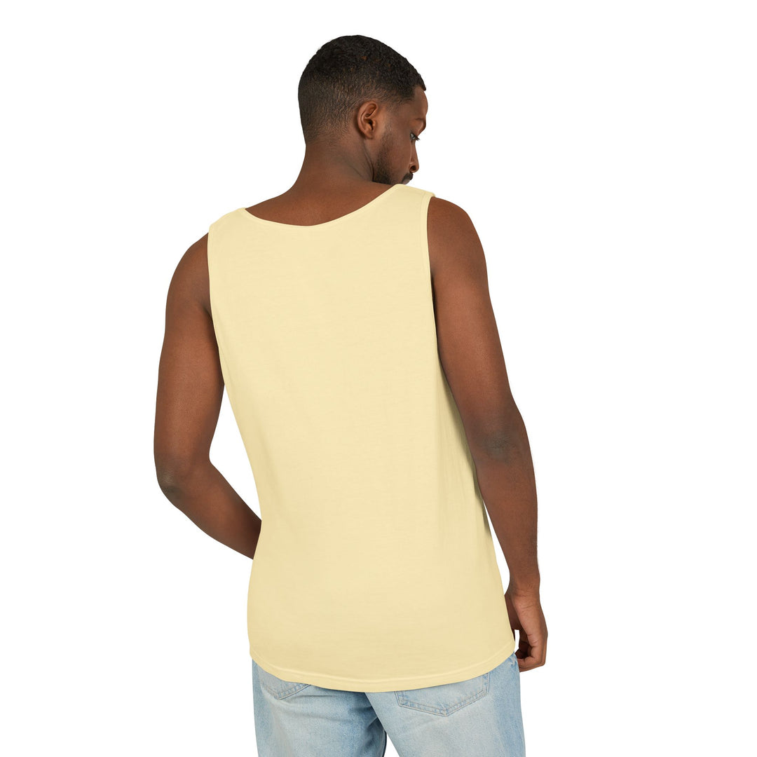 Whimsical Cat Tank Top, Unisex Funny Summer Shirt, Lightweight Graphic Top, Gift for Cat Lovers, Perfect for Beach Days, Casual Comfort Wear