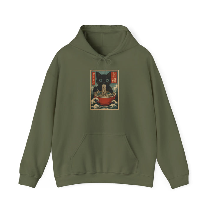Cozy Cat-Inspired Hoodie: Perfect for Cat Lovers, Gift for Pet Owners, Winter Wear, Lounge Apparel, Unique Sweatshirt