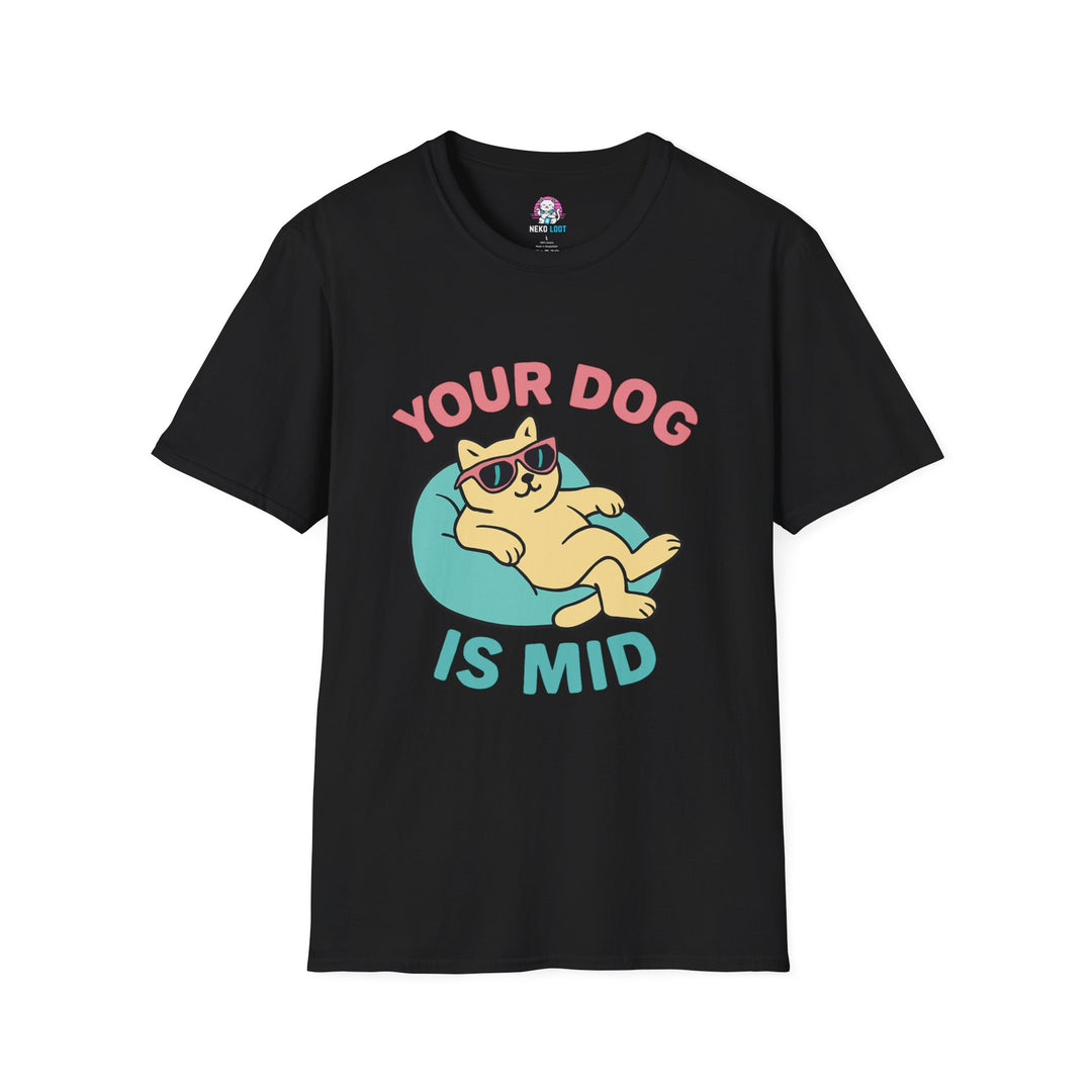 Mid Dog Cat T-Shirt