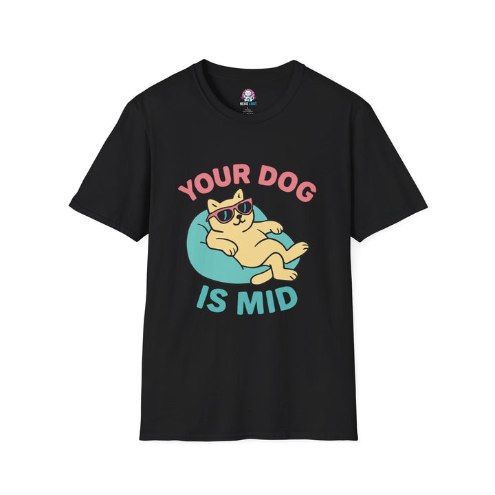 Mid Dog Cat T-Shirt